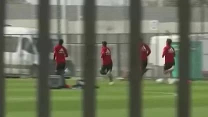 Imágenes exclusivas: así se entrenan los borrados de River en Cantilo - TyC Sports