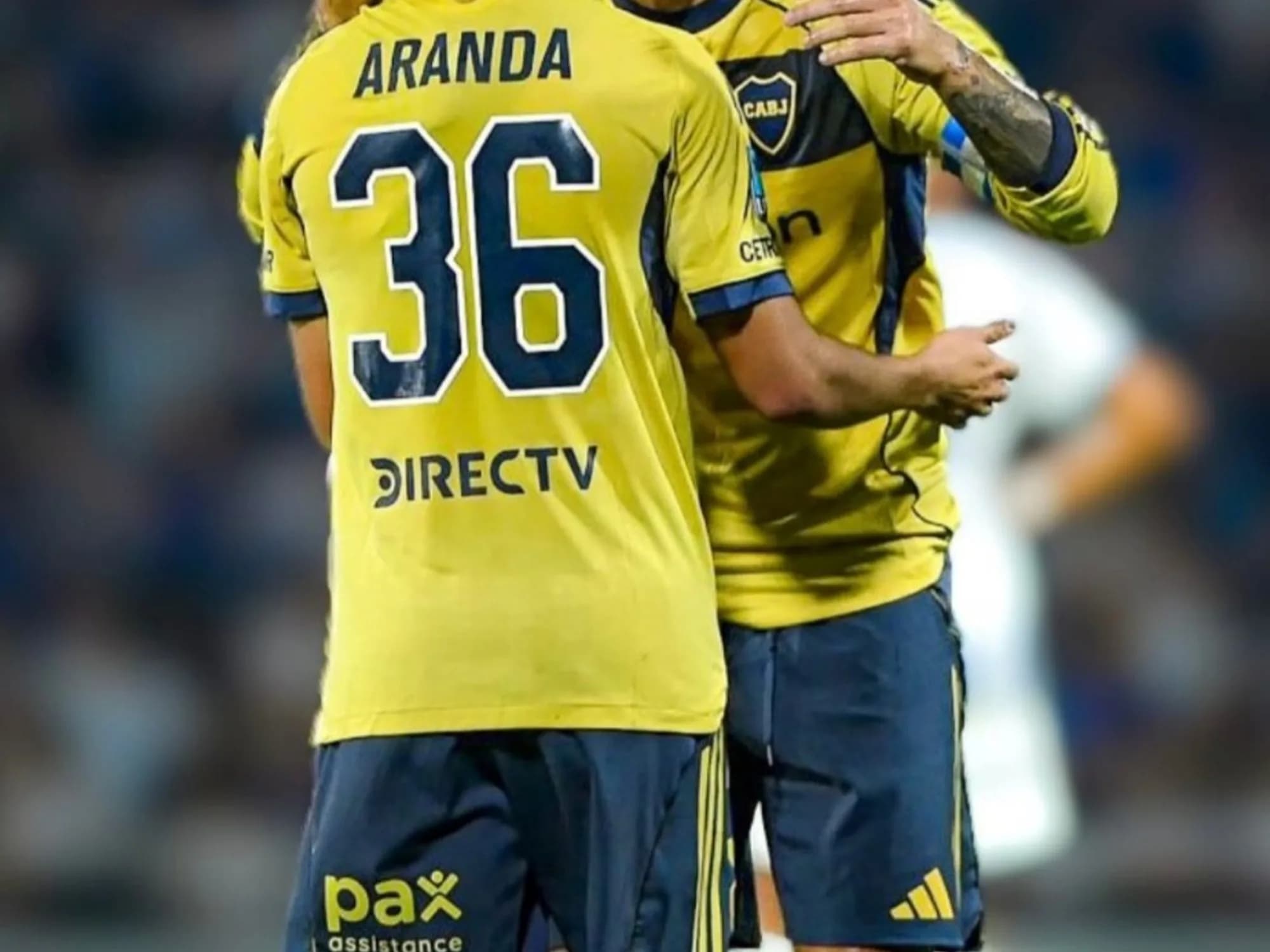 Paredes y su mensaje para Aranda tras la lesión: “Fuerza, Joya”