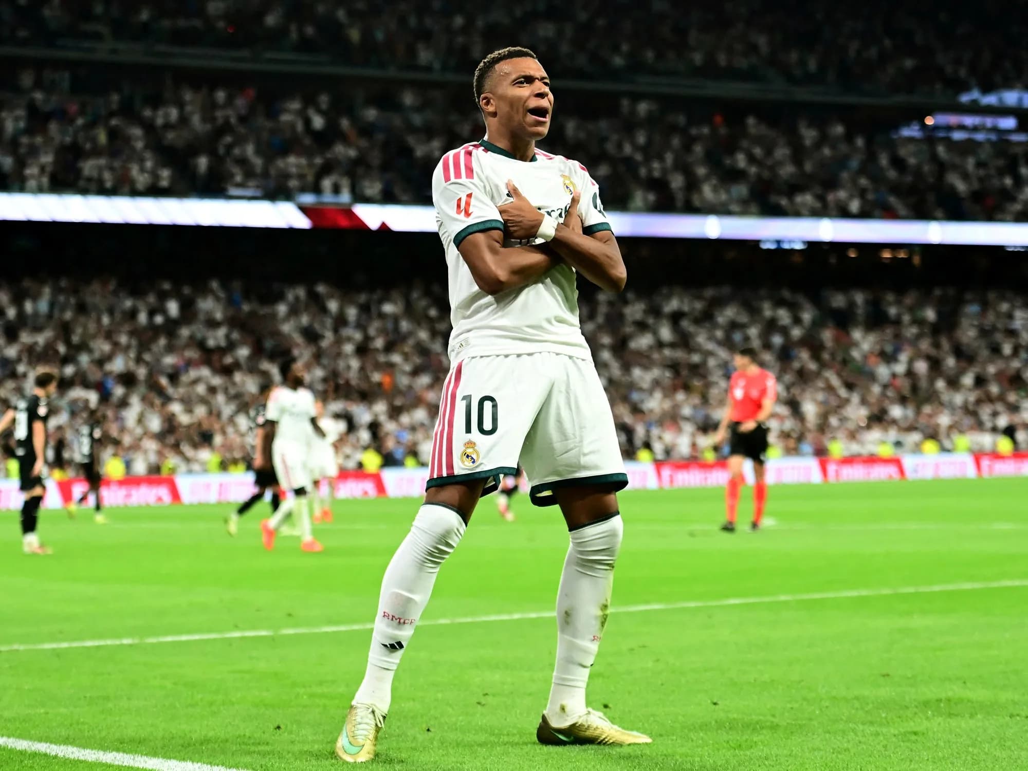 Video: el hat-trick de Kylian Mbappé para el Real Madrid ante la Real Sociedad