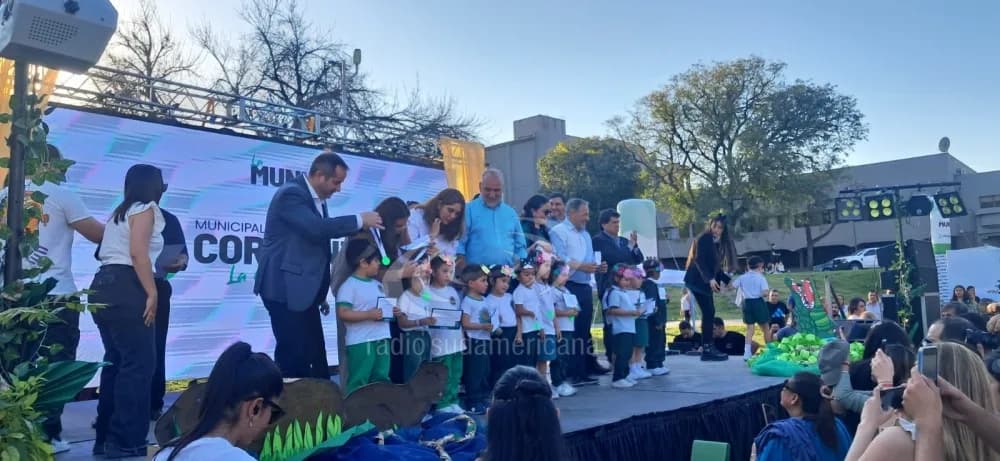 Educación: Polich tomó la promesa a los Guardianes Ambientales