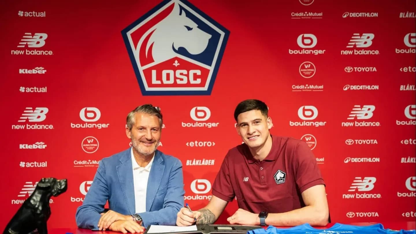 San Lorenzo dio a conocer las cifras de la venta de Orlando Gill, a quien ya presentaron en Lille - TyC Sports