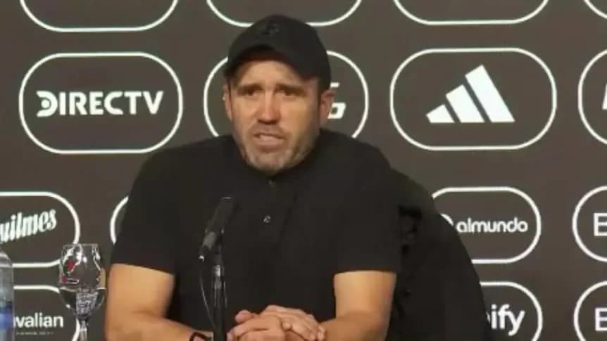 Coudet se despidió de River en conferencia de prensa: "Tenía..." - TyC Sports