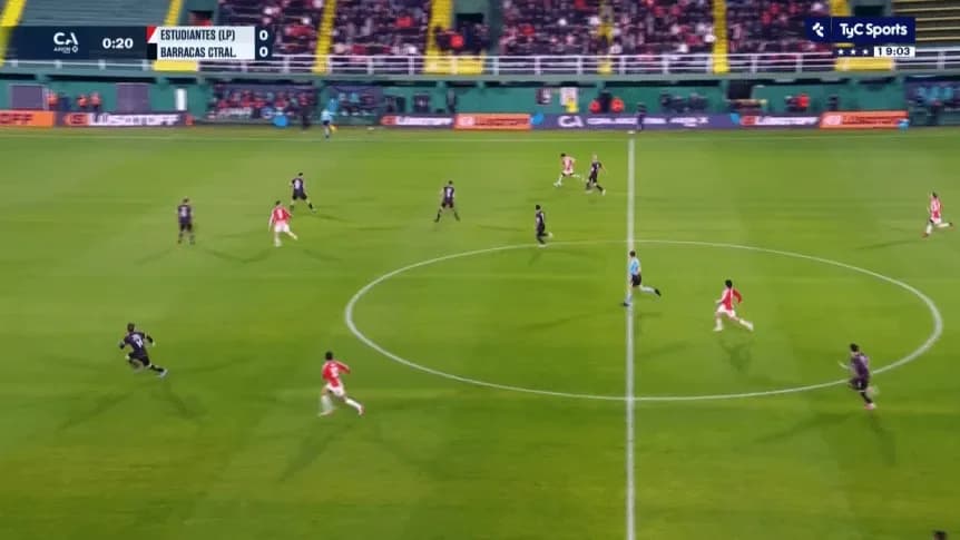 ◉ Estudiantes vs. Barracas Central, por la Copa Argentina: seguilo EN VIVO - TyC Sports