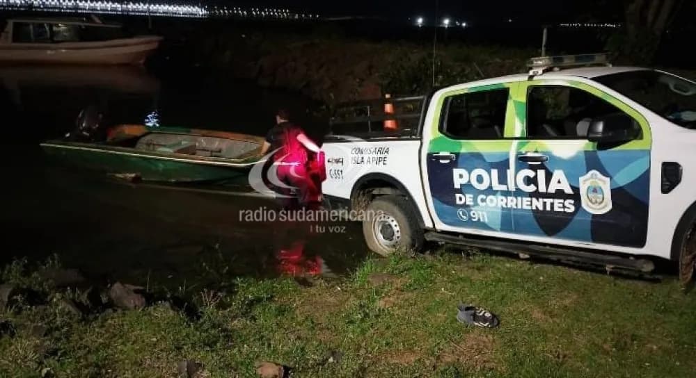 Con una lancha: cuatreros intentaron cruzar vacas al Paraguay