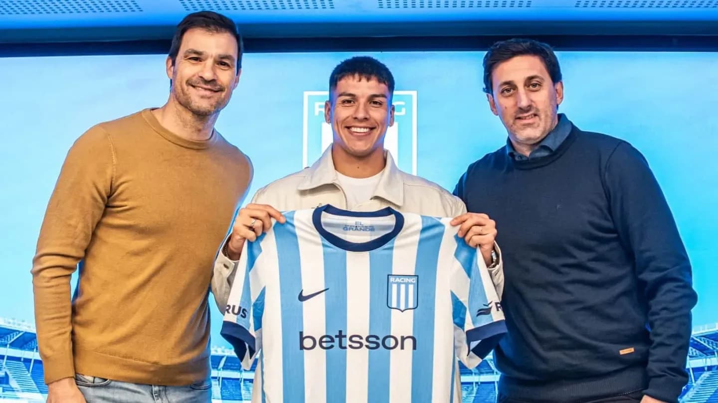 Racing hizo oficial la llegada de Pérez y aguarda por Barinaga - TyC Sports