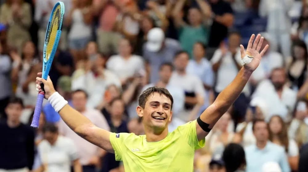Mariano Navone dio el golpe de su vida: venció a Novak Djokovic