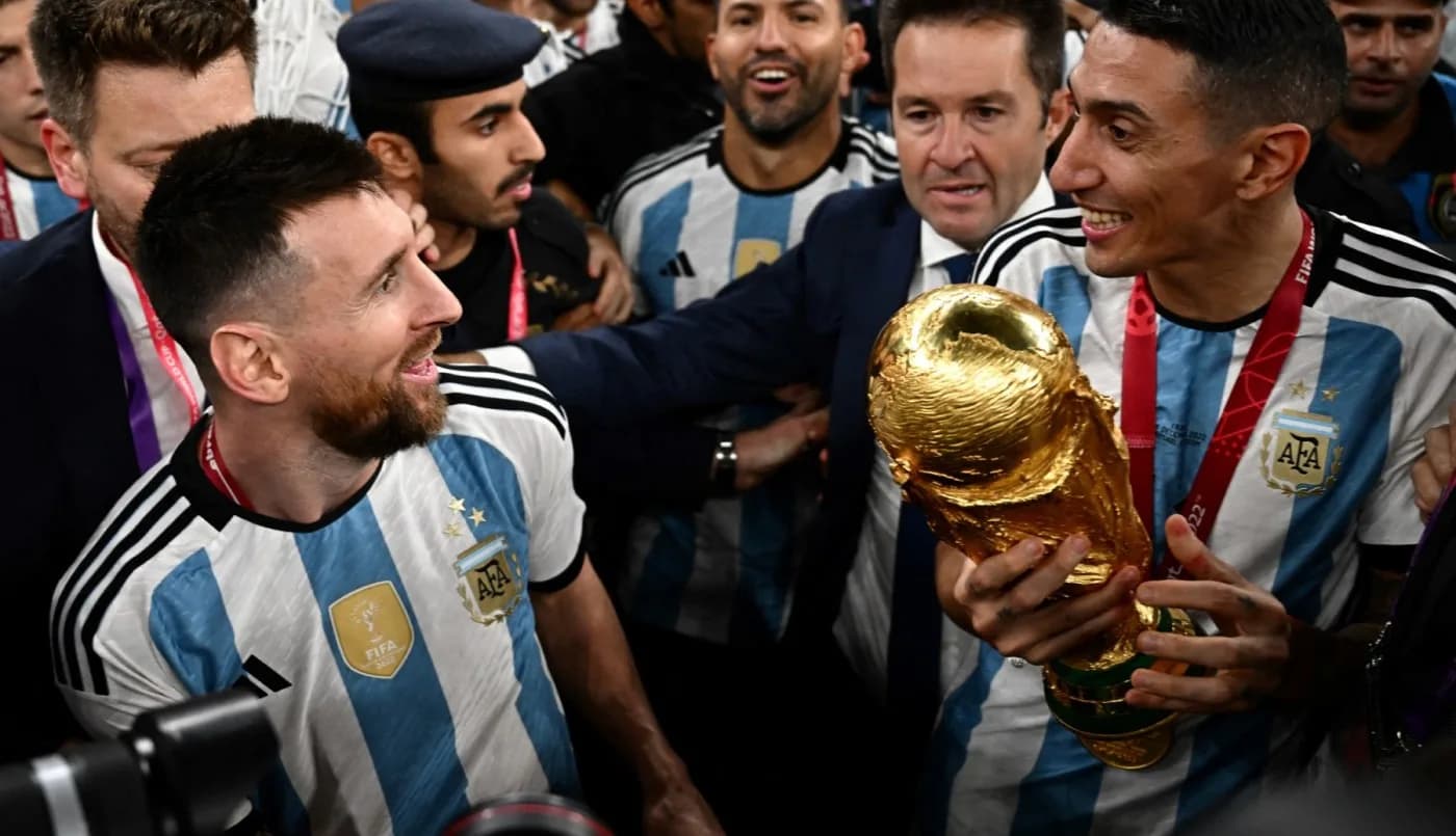 El sentido mensaje de Ángel Di María a Lionel Messi por su retiro de la Selección argentina