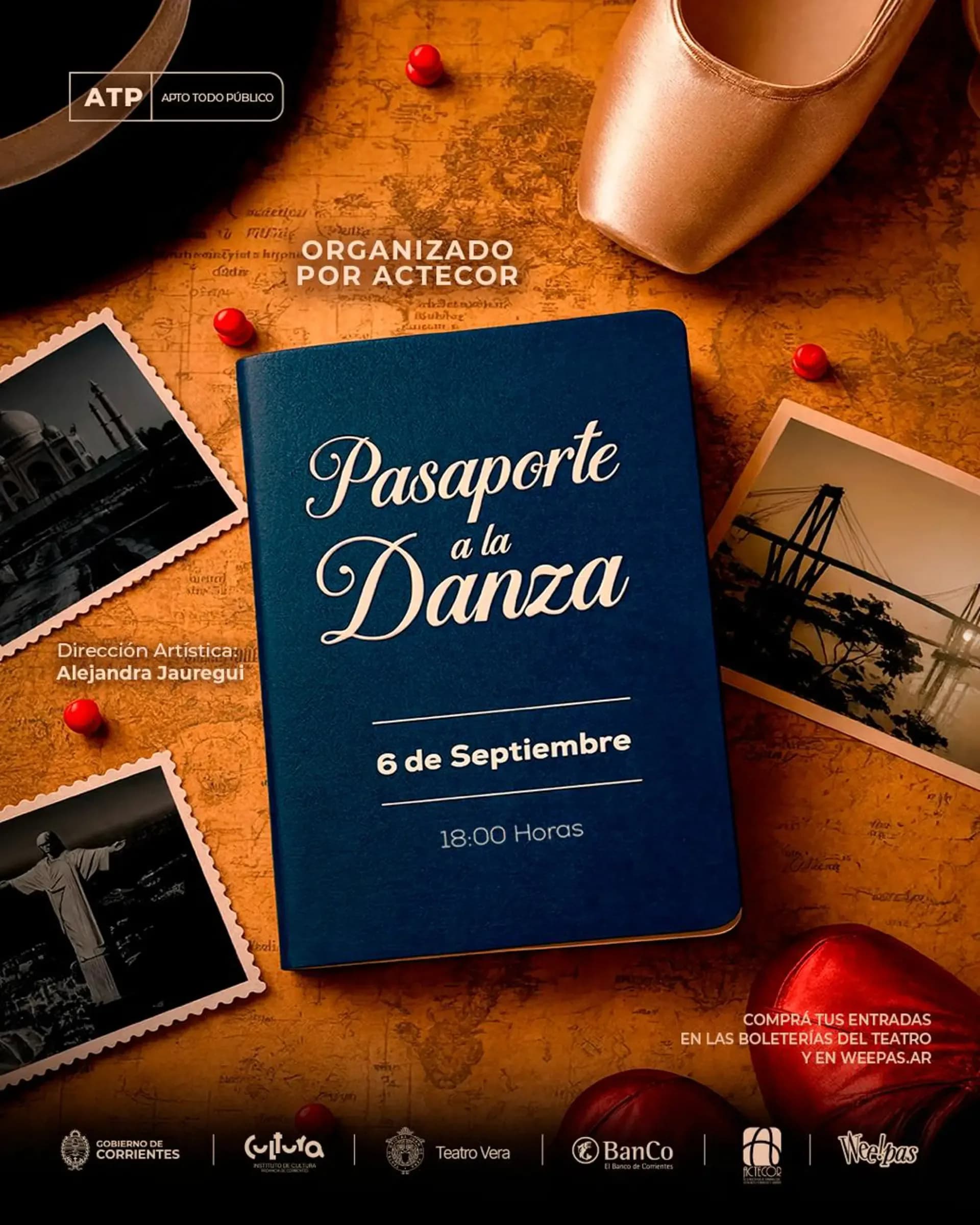 Corrientes baila al mundo con "Pasaporte a la danza"