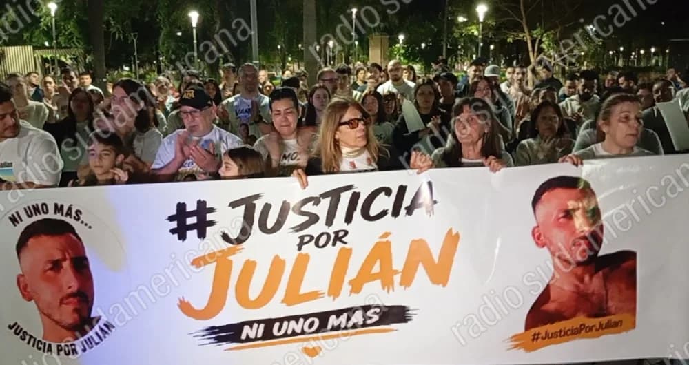 Chaco: familiares y amigos pidieron justicia por Julián Álvarez Guardia