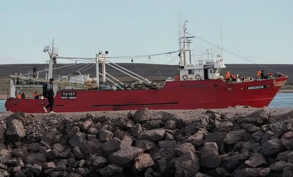 Murió un marinero correntino a bordo de un pesquero en Chubut