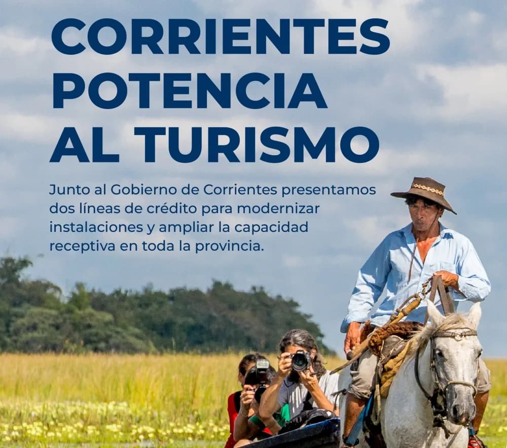 Cómo serán las líneas de crédito para el turismo lanzada por Valdés junto al BanCo