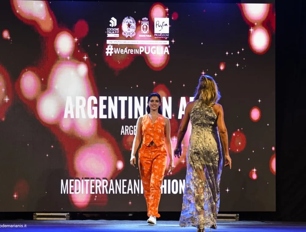Eco emprendimiento correntino brilla en el Fashion Week Italia