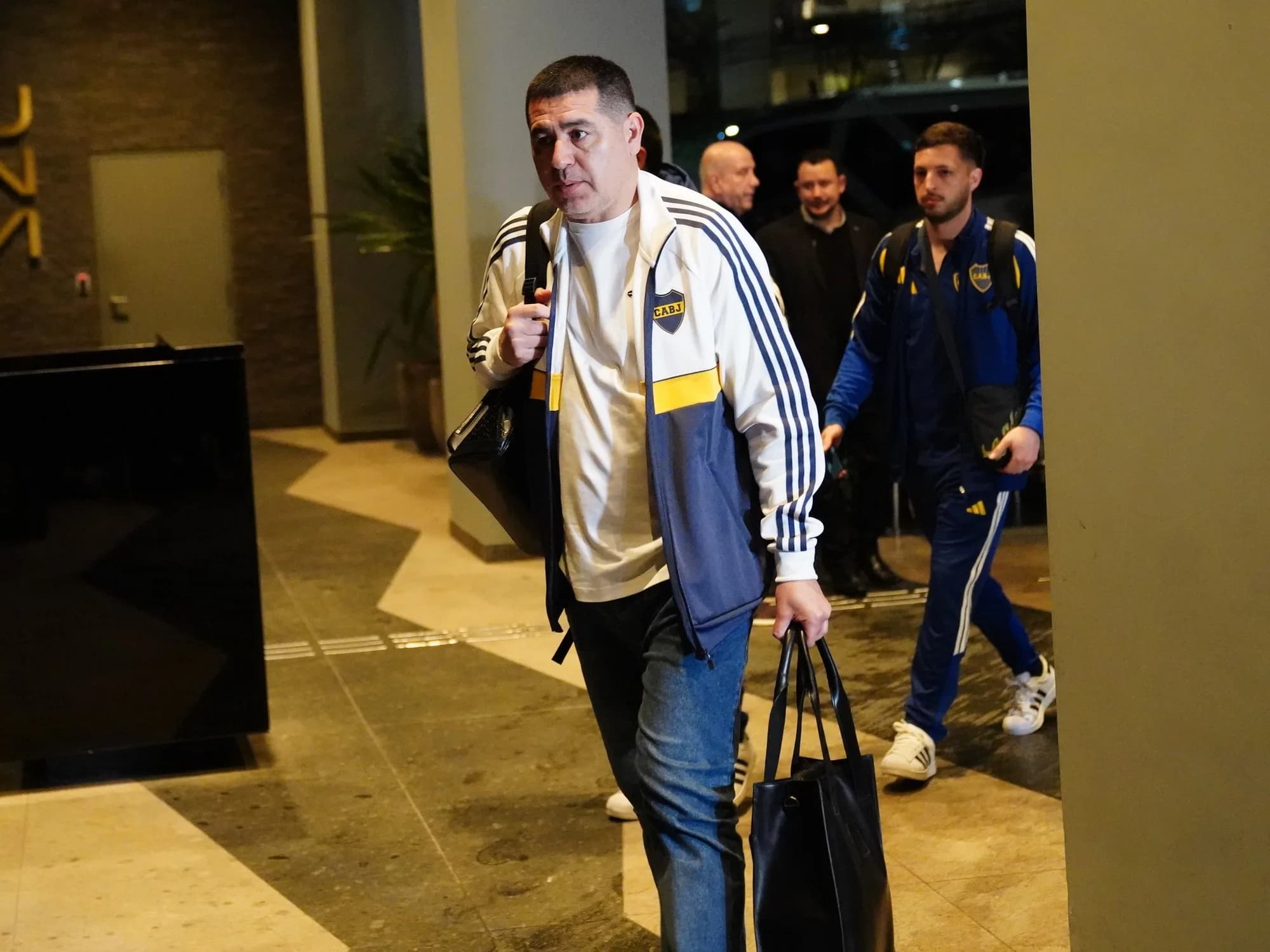 Boca llegó a San Pablo: la espera de la revancha en el Morumbí, entre la lluvia y el intenso tránsito