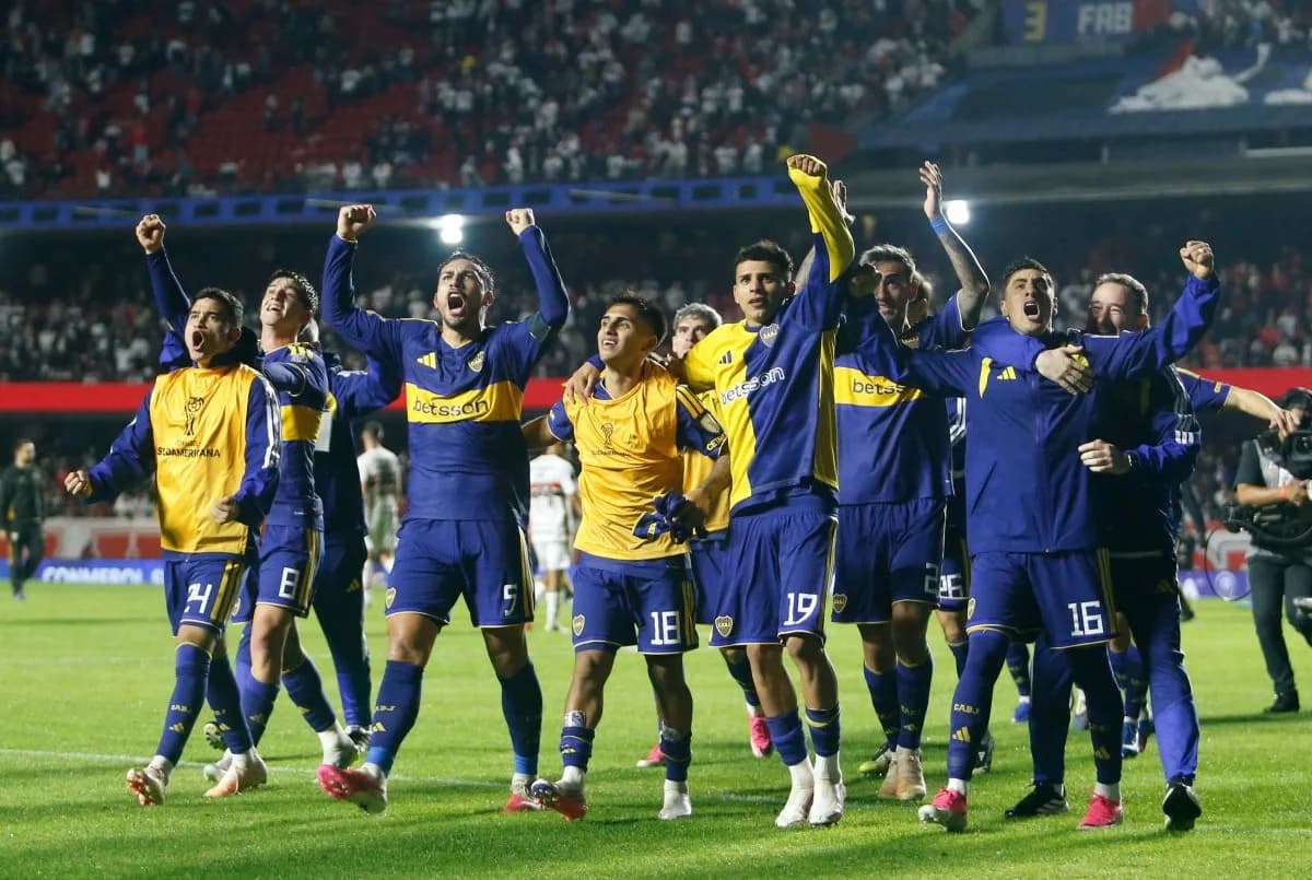 Boca se plantó en Brasil, eliminó a San Pablo y clasificó a las semifinales de la Copa Sudamericana
