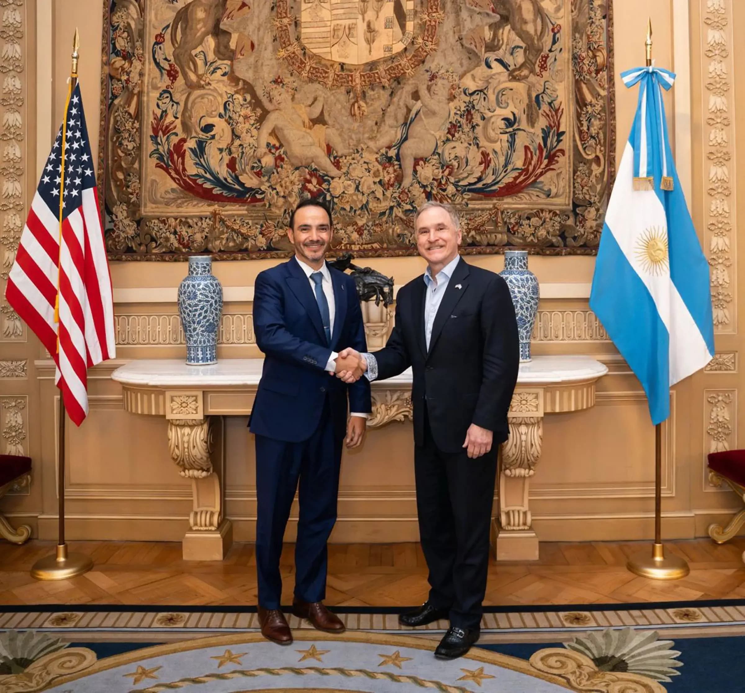 Valdés avanzó con Estados Unidos en nuevas oportunidades para la producción correntina