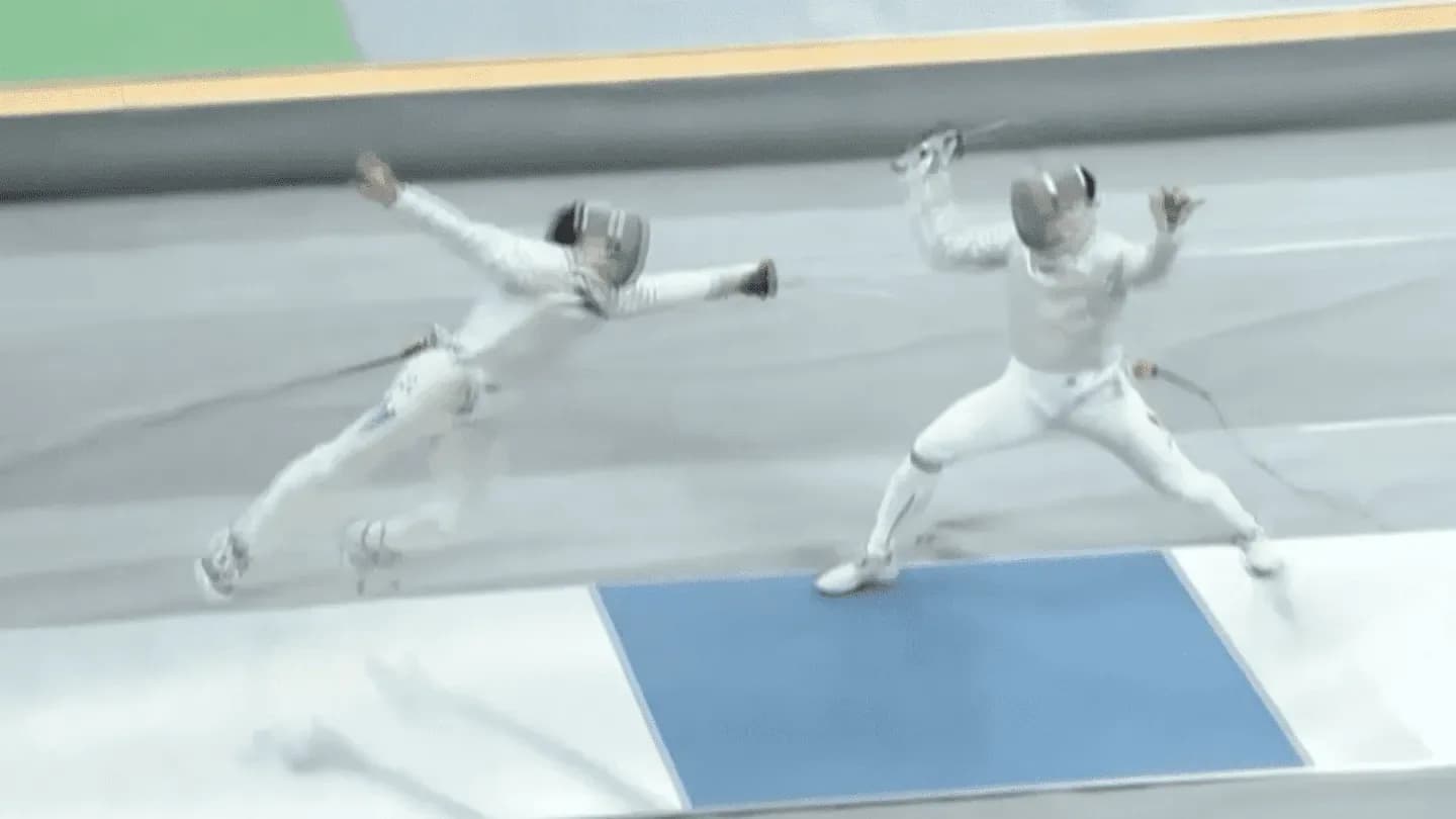 La palomita de Juan Bacha: así fue el pase de Argentina a la final de sable por equipos en los Suramericanos 2026 - TyC Sports