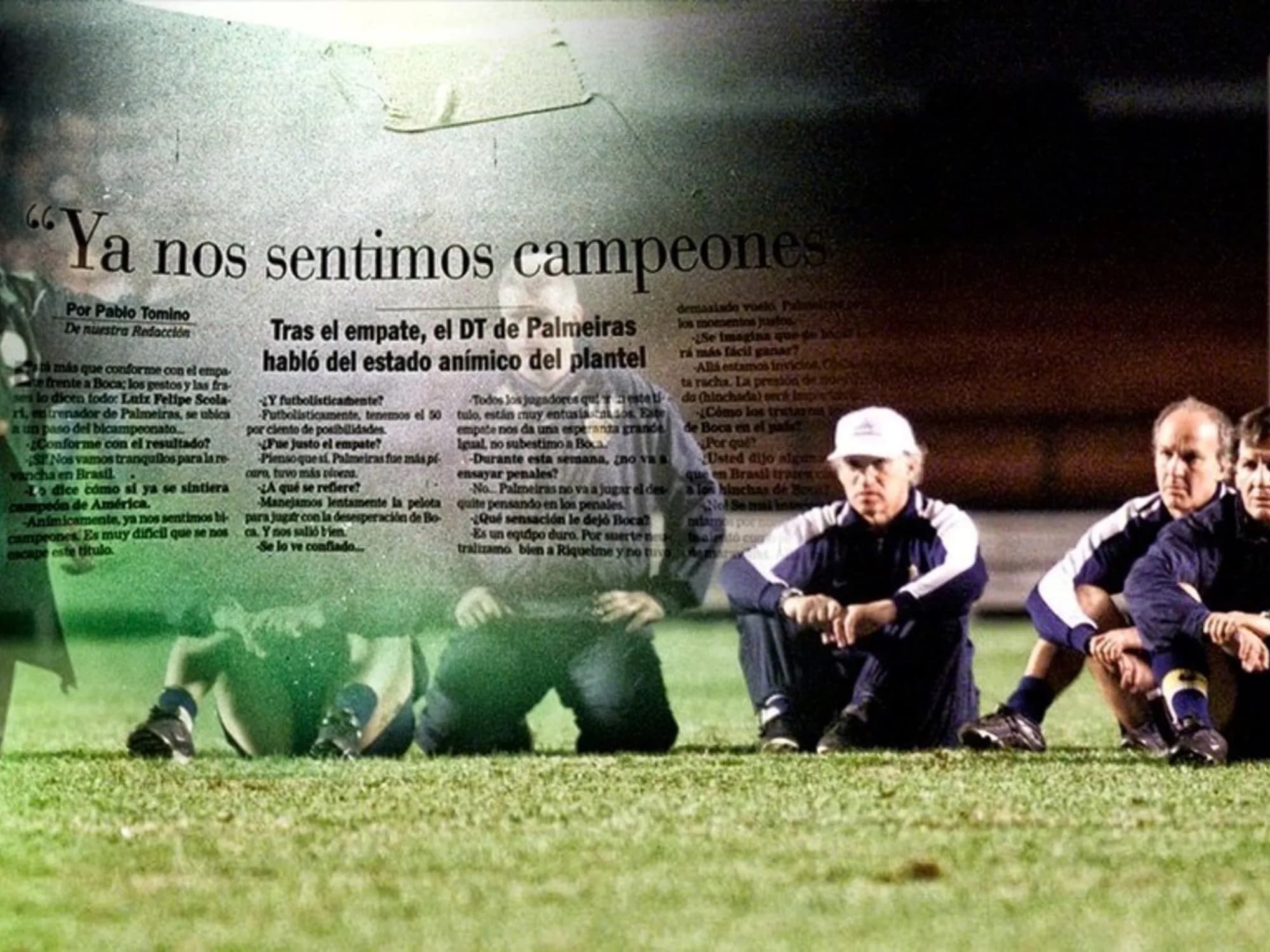 La historia de "los papelitos", el recuerdo de Arruabarrena para Bianchi tras otro festejo en el Morumbí