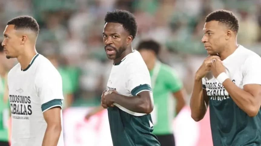 Los ultras de Real Madrid estallaron contra Mbappé, Vinicius y Konaté por la polémica con Ceuta - TyC Sports