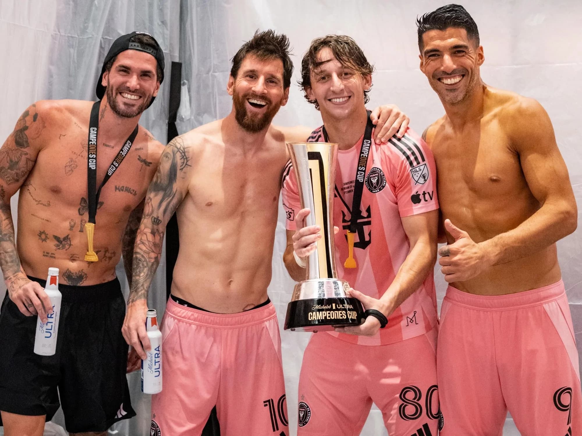 De borrado en River a campeón y fotón con Messi: "Viviendo un sueño"