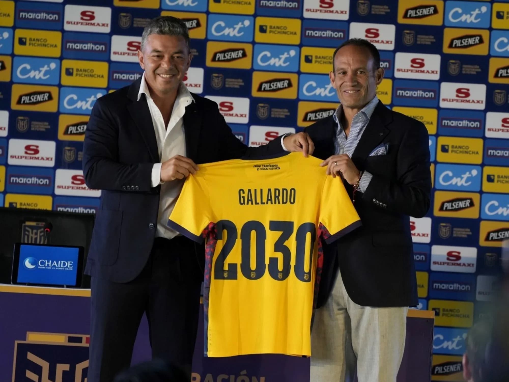 Marcelo Gallardo fue presentando como entrenador de Ecuador: "Vengo a identificar a un país, es un desafío enorme"