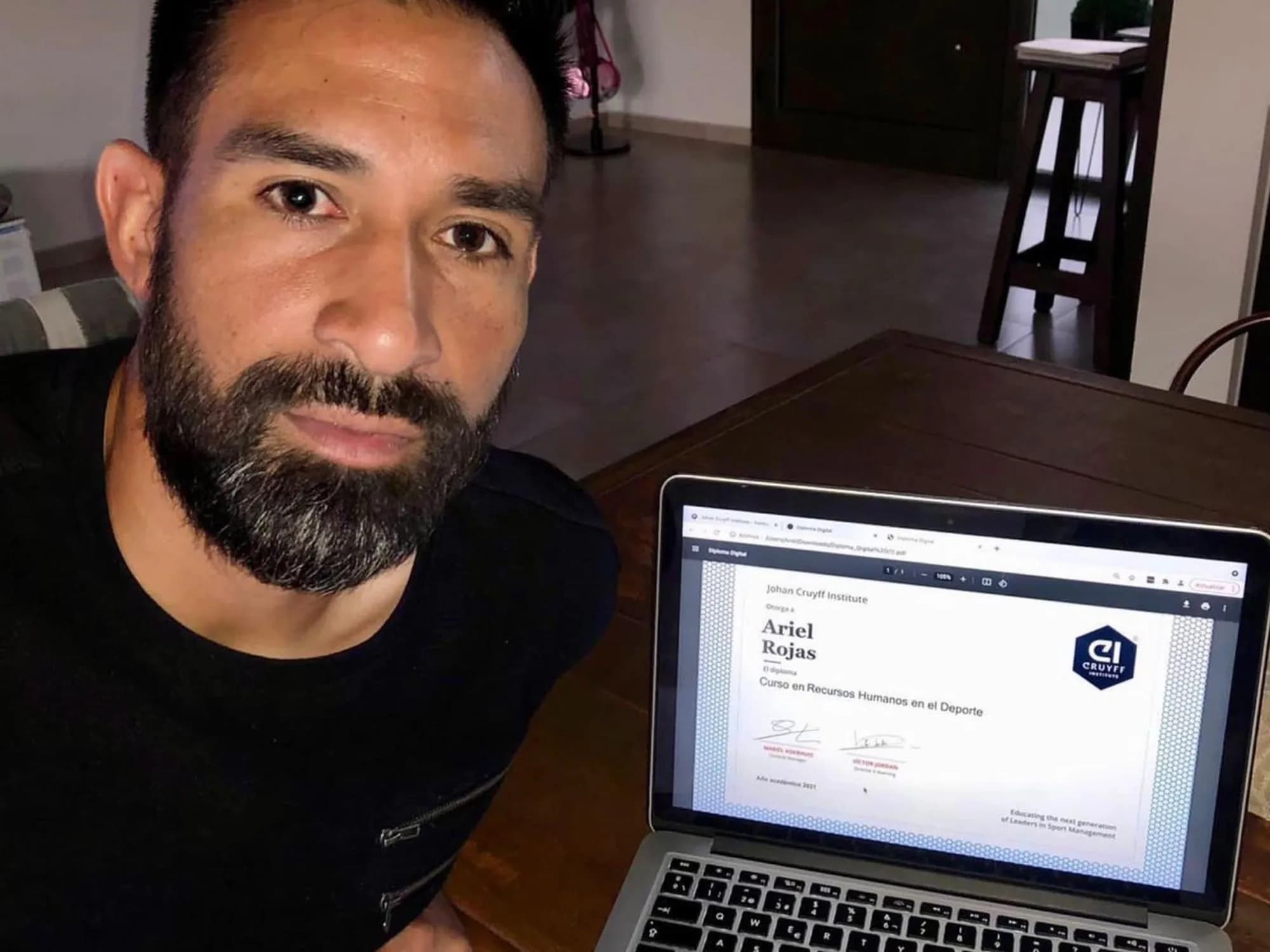 Ariel Rojas: "Ponzio acomodó el mediocampo de River"