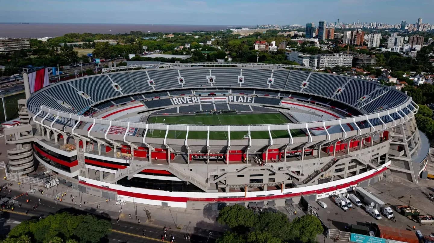 La nueva obra que River estrenó en el Monumental antes de la despedida de Messi - TyC Sports