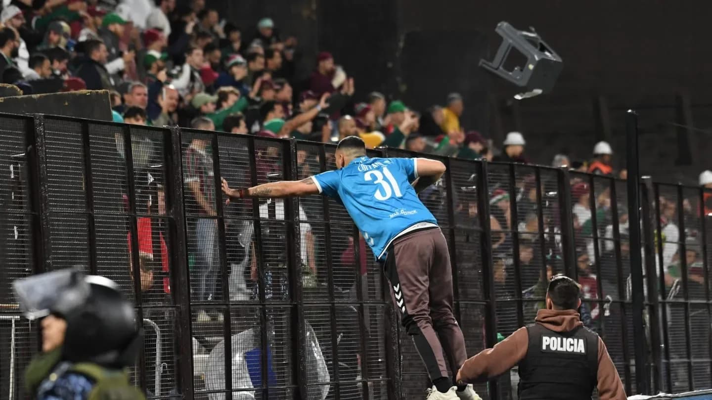 Fuerte sanción a Platense por los incidentes con Fluminense que afectará el clásico con Argentinos - TyC Sports