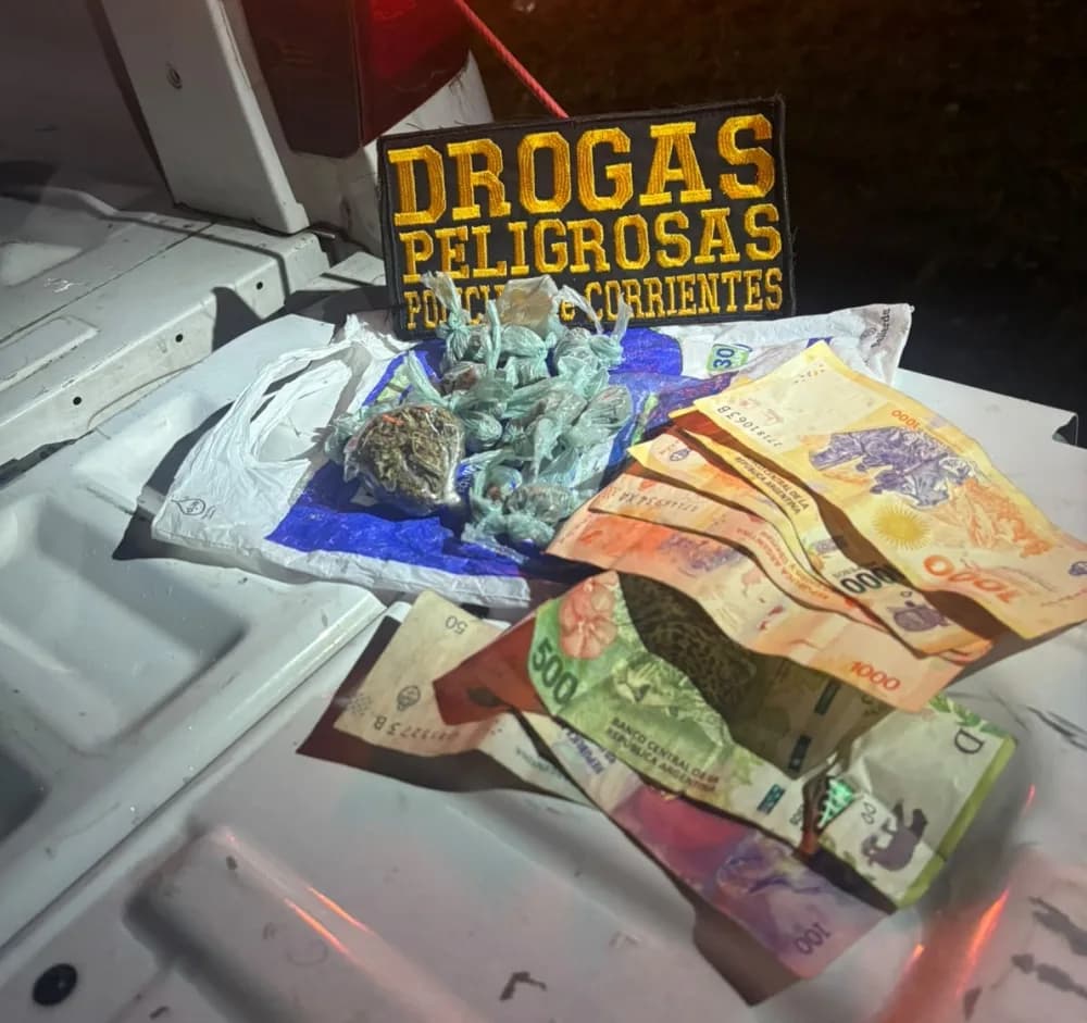 La Policía secuestró marihuana tras una persecución en la capital