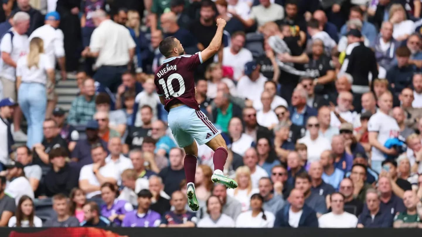 Golazo de Buendía en el triunfo de Aston Villa sobre Tottenham - TyC Sports