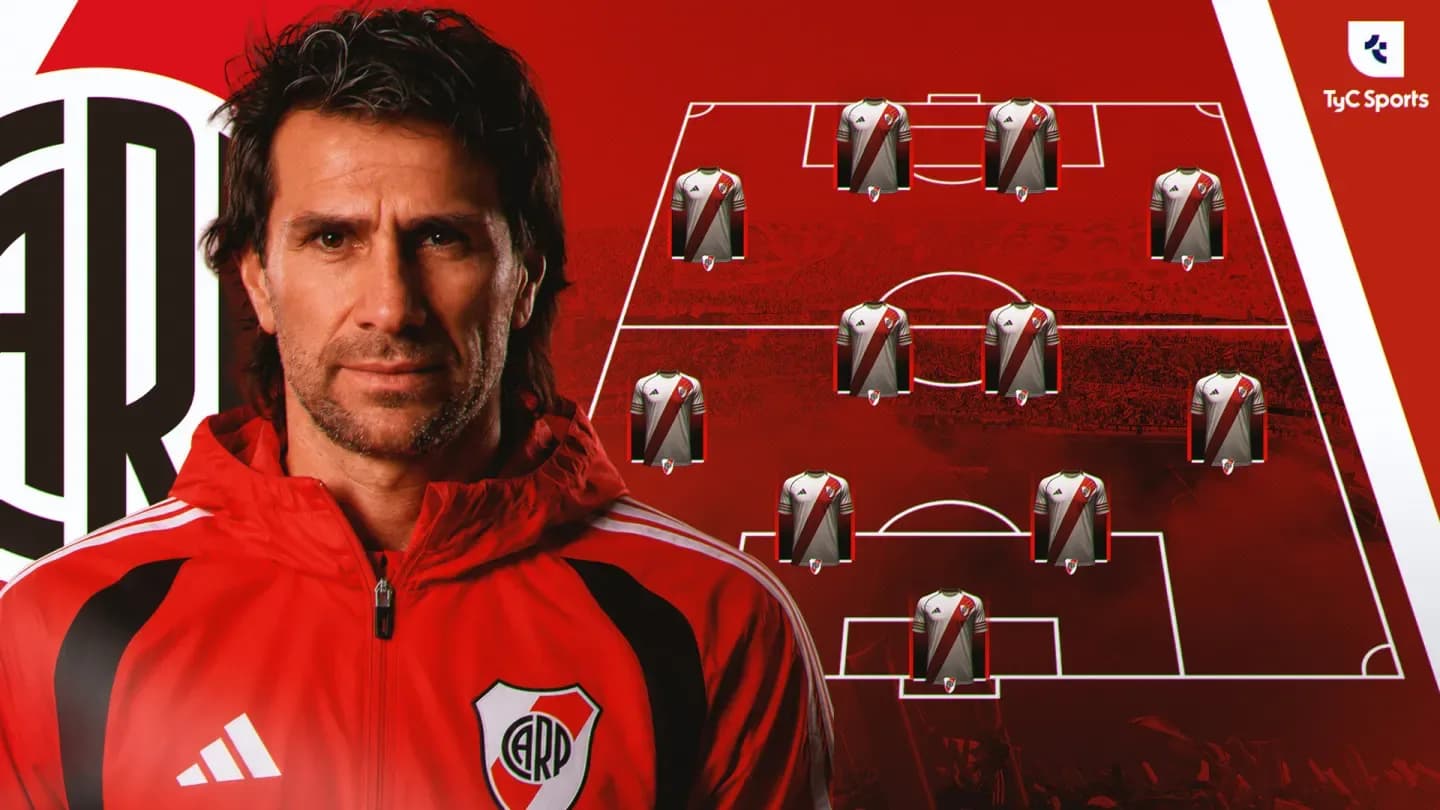 La formación de River vs. Huracán, por el Torneo Clausura - TyC Sports