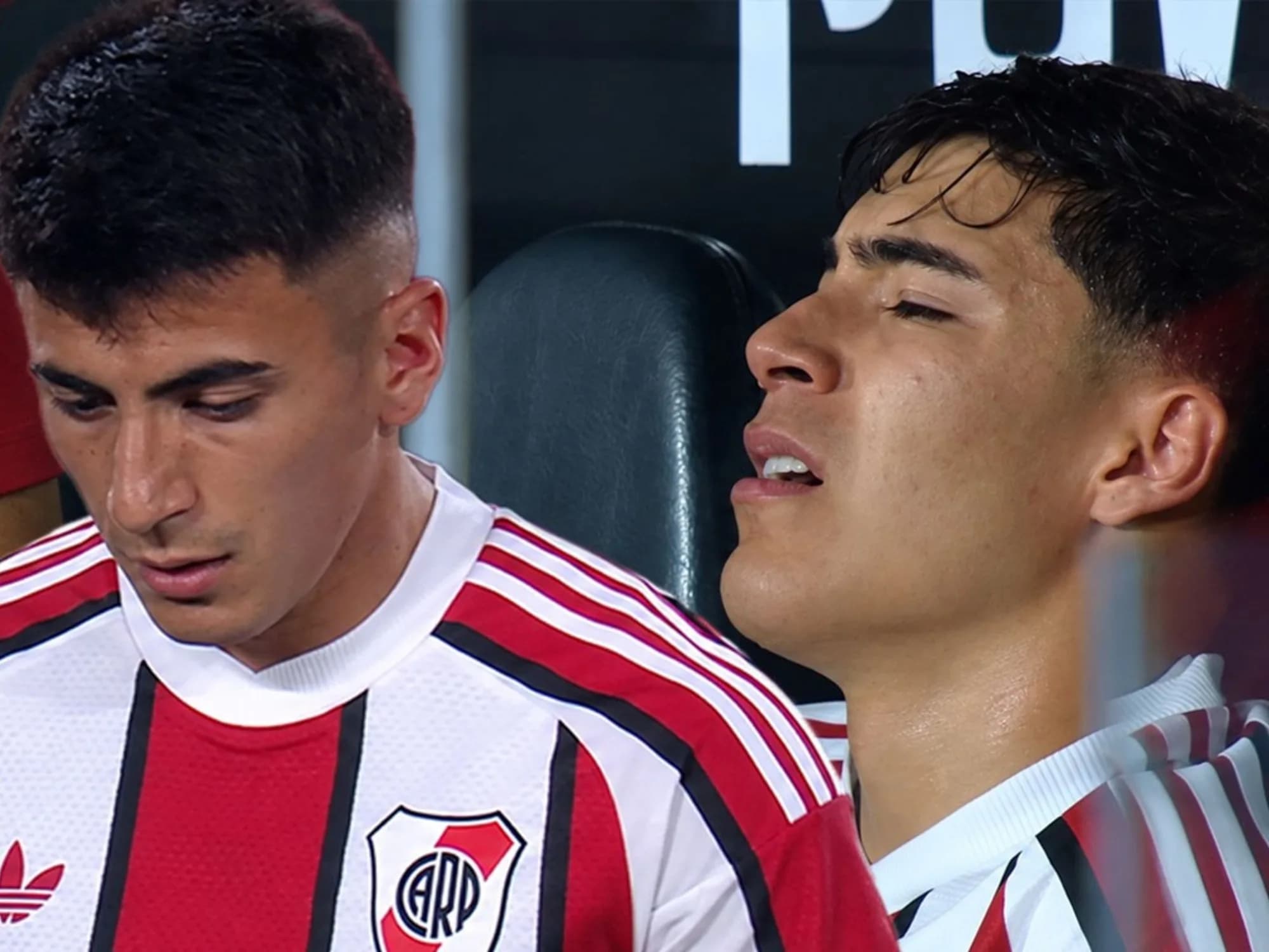 Dolor, lágrimas y preocupación para River y la Selección: Almada y Andrada, lesionados