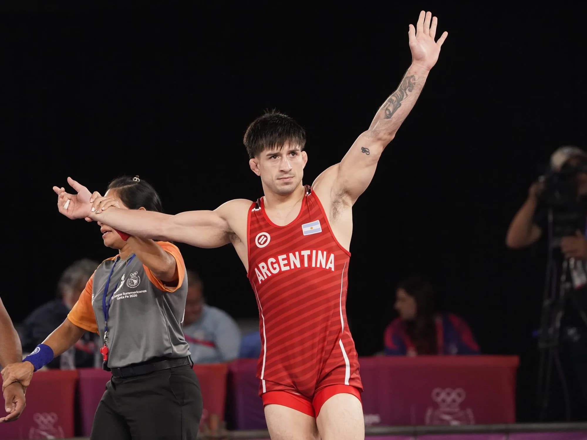Se fue a Rusia para aprender de los mejores y volvió para arrasar: Destribats, oro en los Juegos Suramericanos