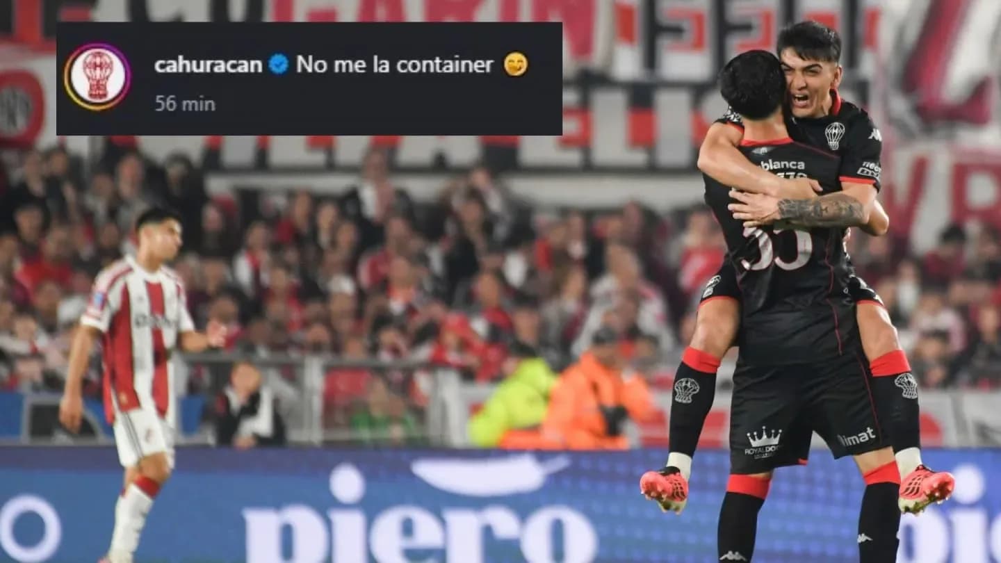 La chicana de Huracán por el container y los mejores memes de la derrota de River - TyC Sports