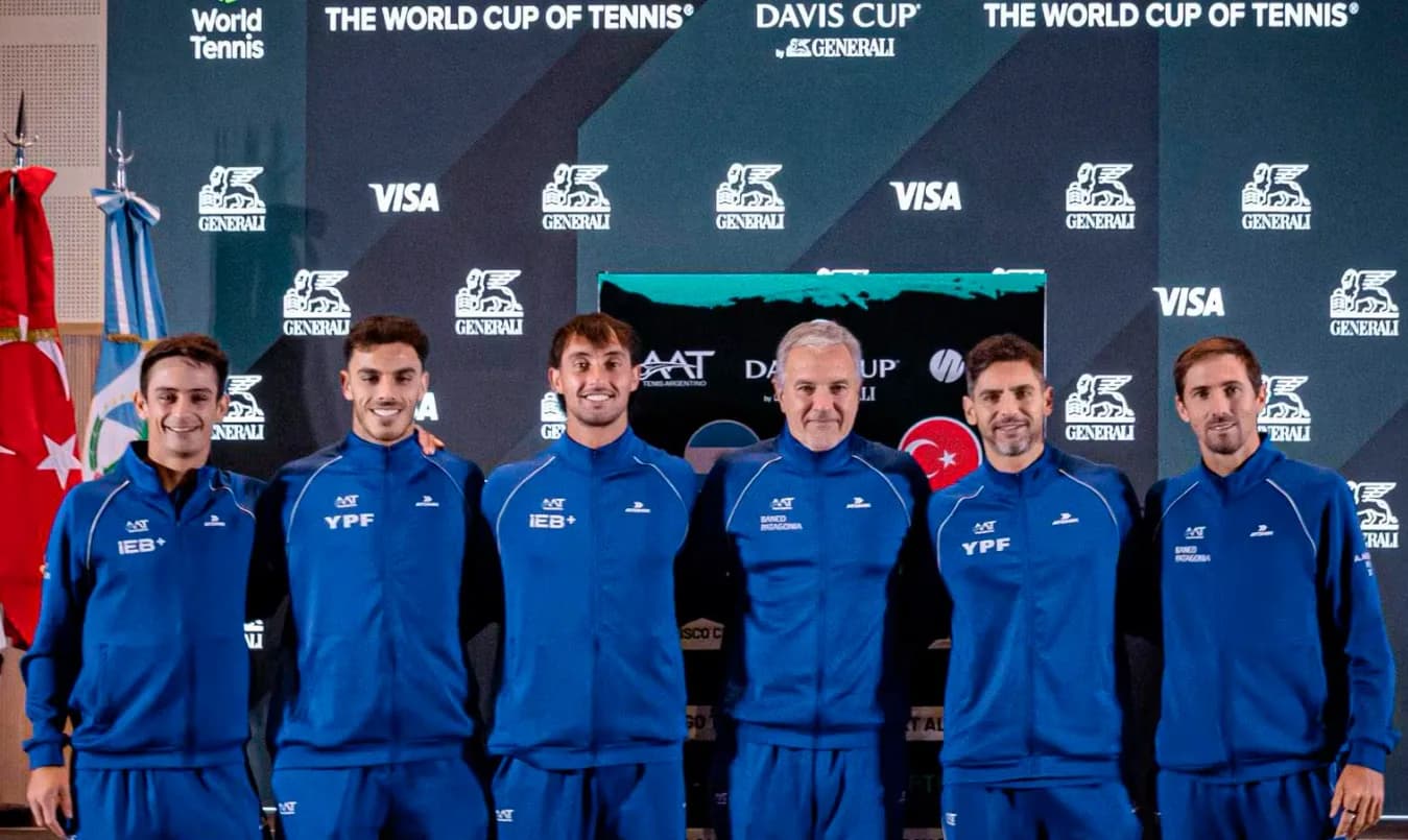 Copa Davis: Argentina le ganó a Turquía y estará en los Qualifiers 2027