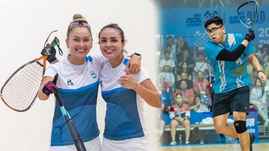 Remataban vacas para pagarse los torneos y hoy son la élite del raquetbol argentino en los Juegos Suramericanos 2026 - TyC Sports
