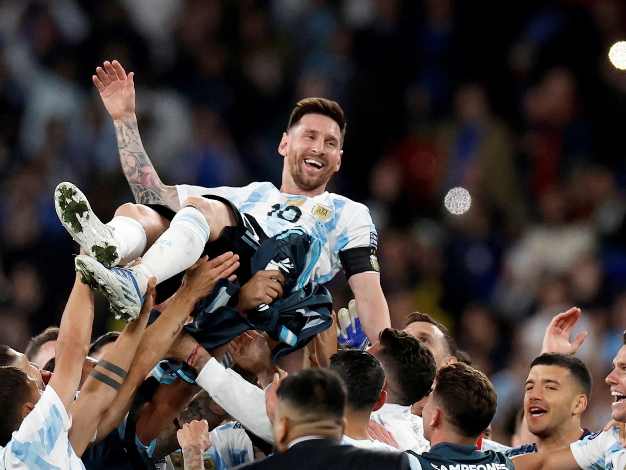 Messi, el tema de conversación: qué dijeron Lautaro, Tagliafico, Medina, el Flaco López y Giay sobre su despedida