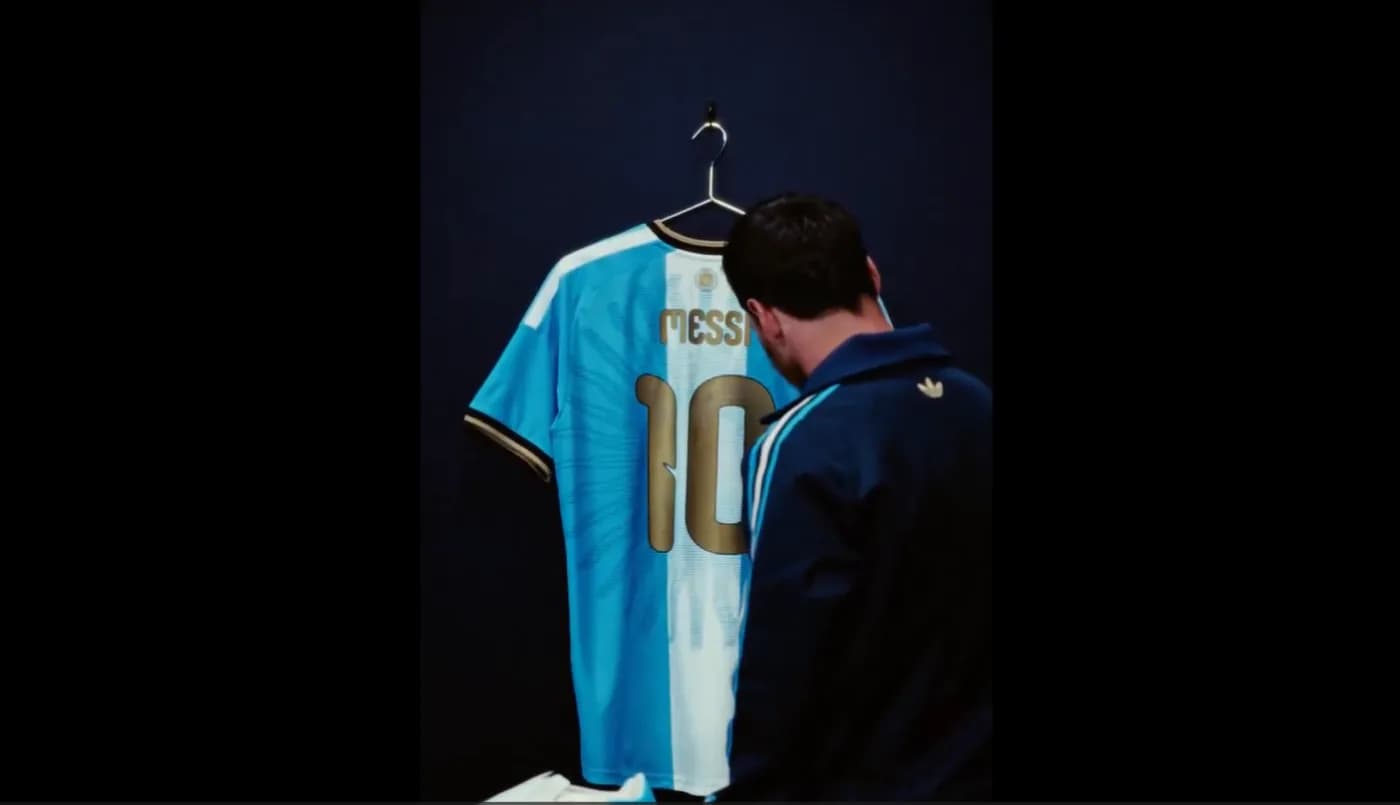 Despedida de Messi: la camiseta que usará Lionel en su último partido con la Selección