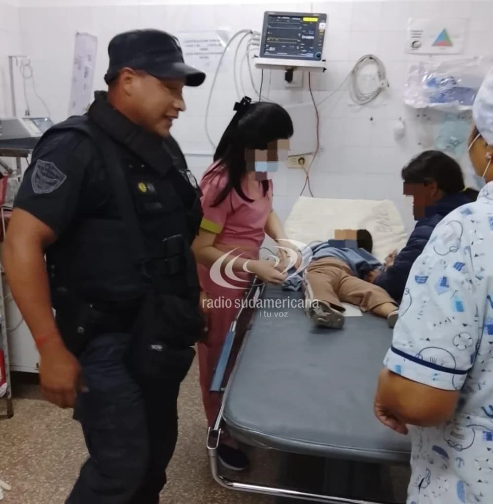 Con maniobras de RCP, policías le salvaron la vida a beba de un año