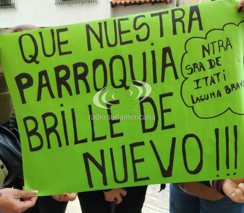 Vecinos piden al arzobispo la remoción del párroco de Laguna Brava