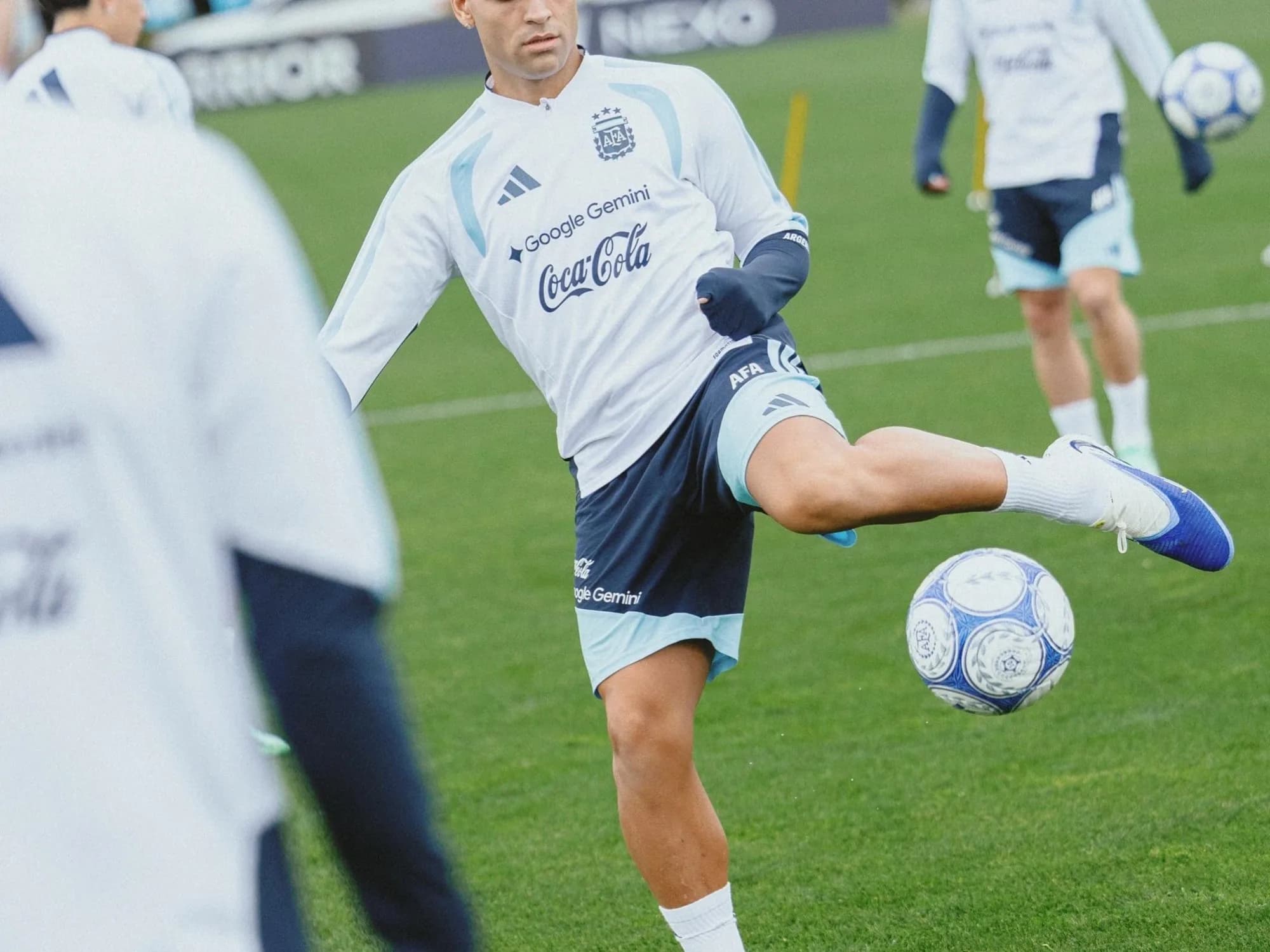 Arrancó el post Mundial: así fue la primera práctica de la Selección Argentina