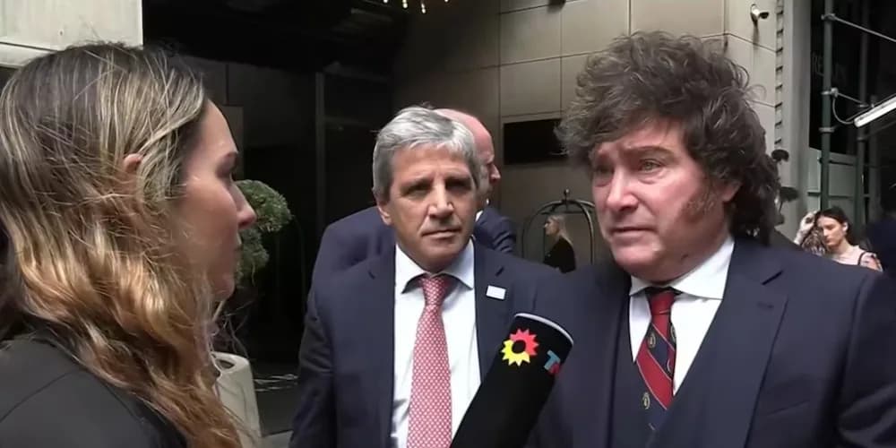Milei aseguró que su gobierno terminó con la inseguridad
