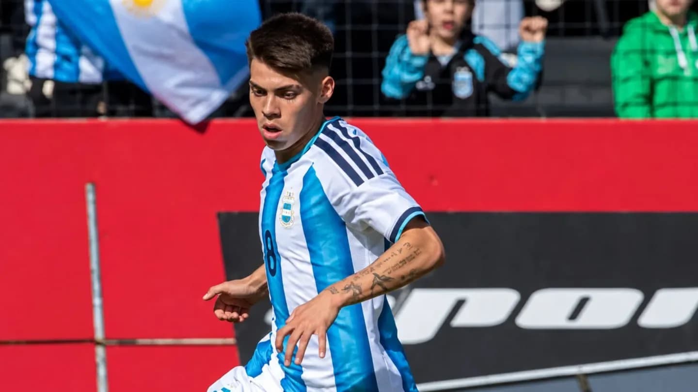 Quién es la joya de River que le dio a Argentina el pase a la final de los Juegos Suramericanos - TyC Sports