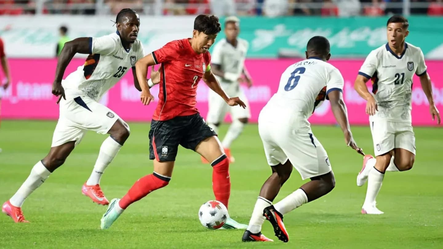 ◉ Corea del Sur vs. Ecuador, por un amistoso: seguilo EN VIVO - TyC Sports
