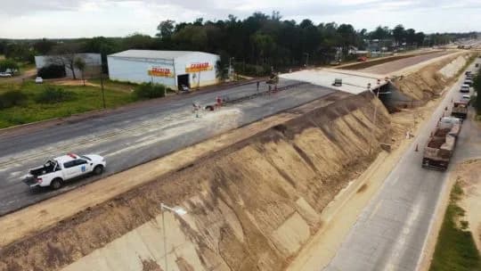 Autovía Ruta 12 de Corrientes: Vialidad Nacional avanza con obras y prevén inaugurarla en 2027