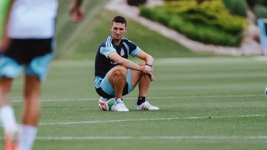 Scaloni rompió el silencio sobre la renovación en Argentina y marcó su postura - TyC Sports