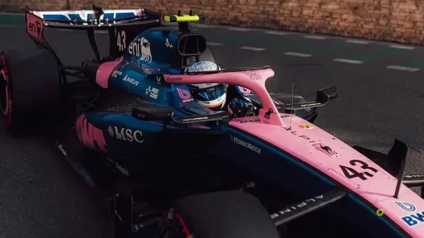 La salvada de Colapinto que no se vio en las prácticas del Gran Premio de Azerbaiyán - TyC Sports