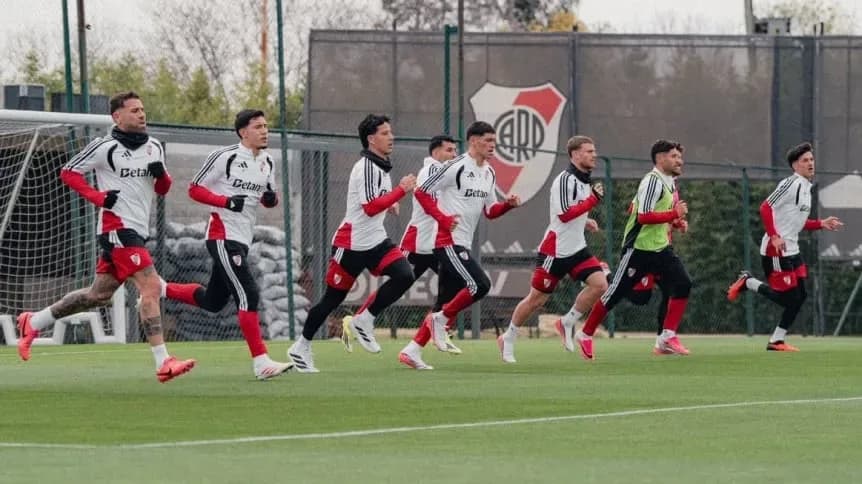 Con muchas bajas, el once de River para el amistoso con Vélez - TyC Sports