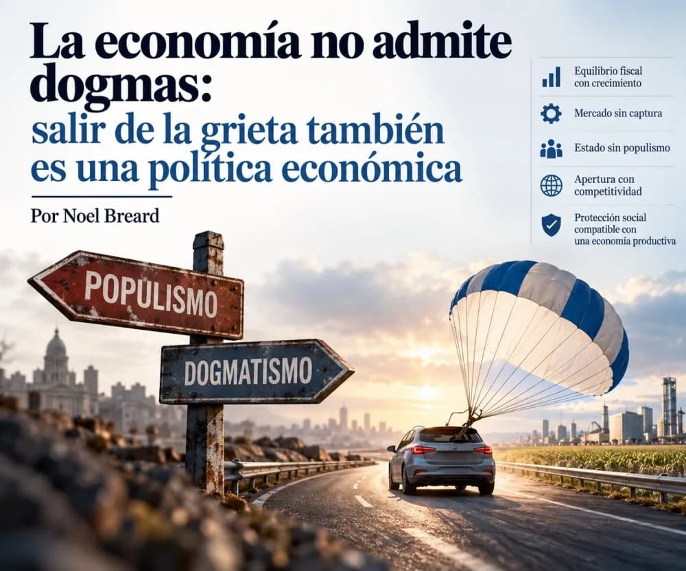 La economía no admite dogmas: salir de la grieta también es una política económica