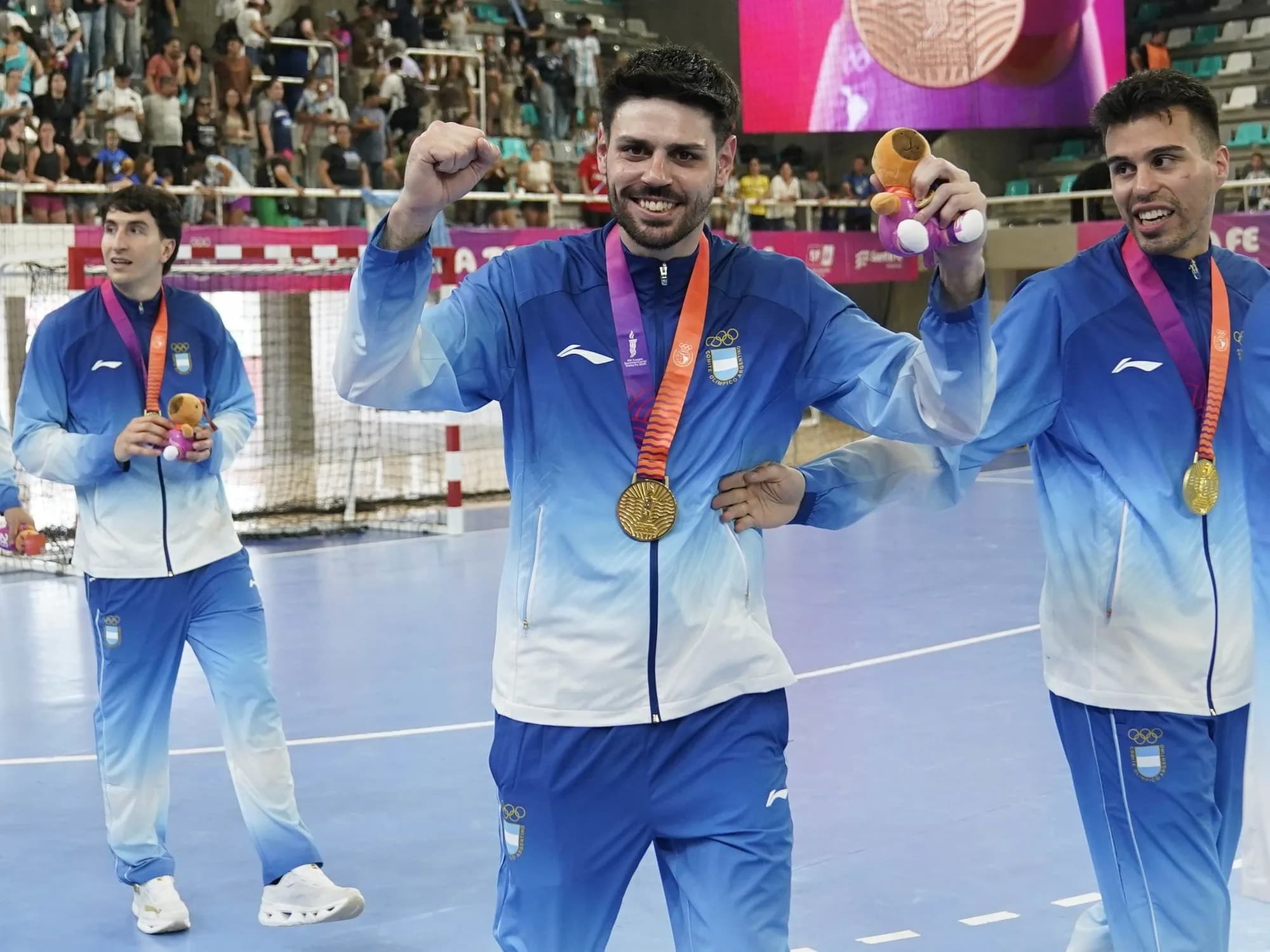 Los Gladiadores empataron con Chile en la finalísima y ganaron el oro en los Suramericanos