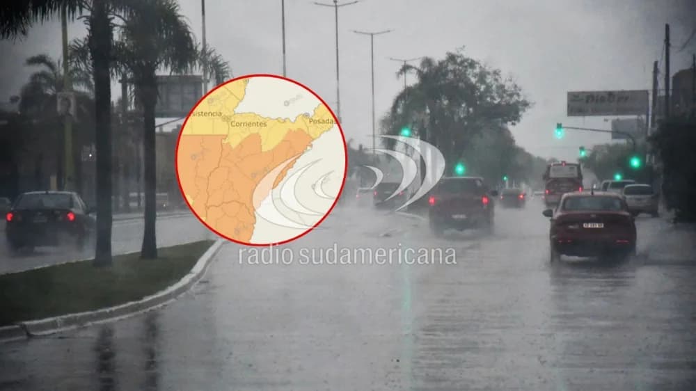 Doble alerta por tormentas con un marcado descenso de temperatura